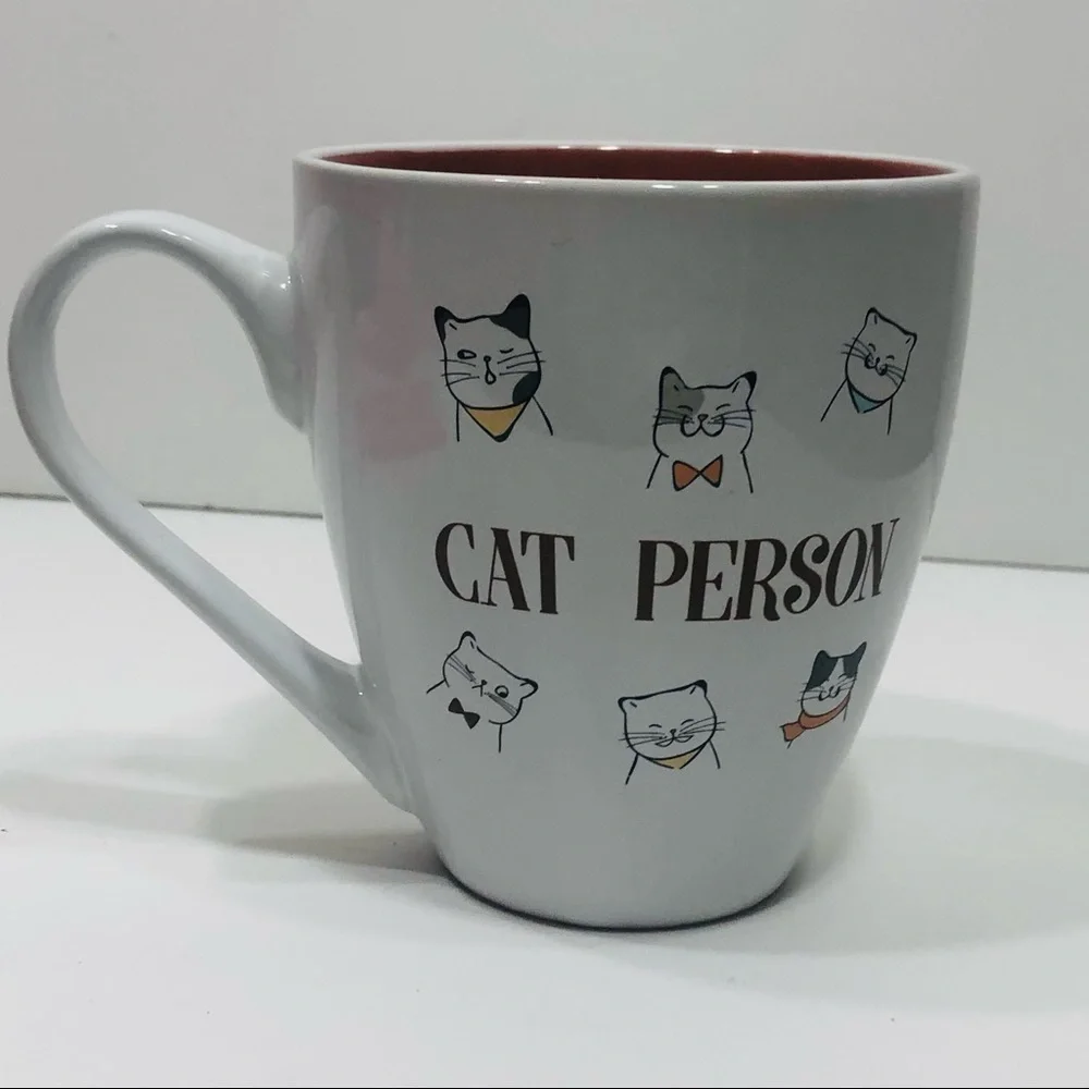 “Cat Person” Coffee Cup